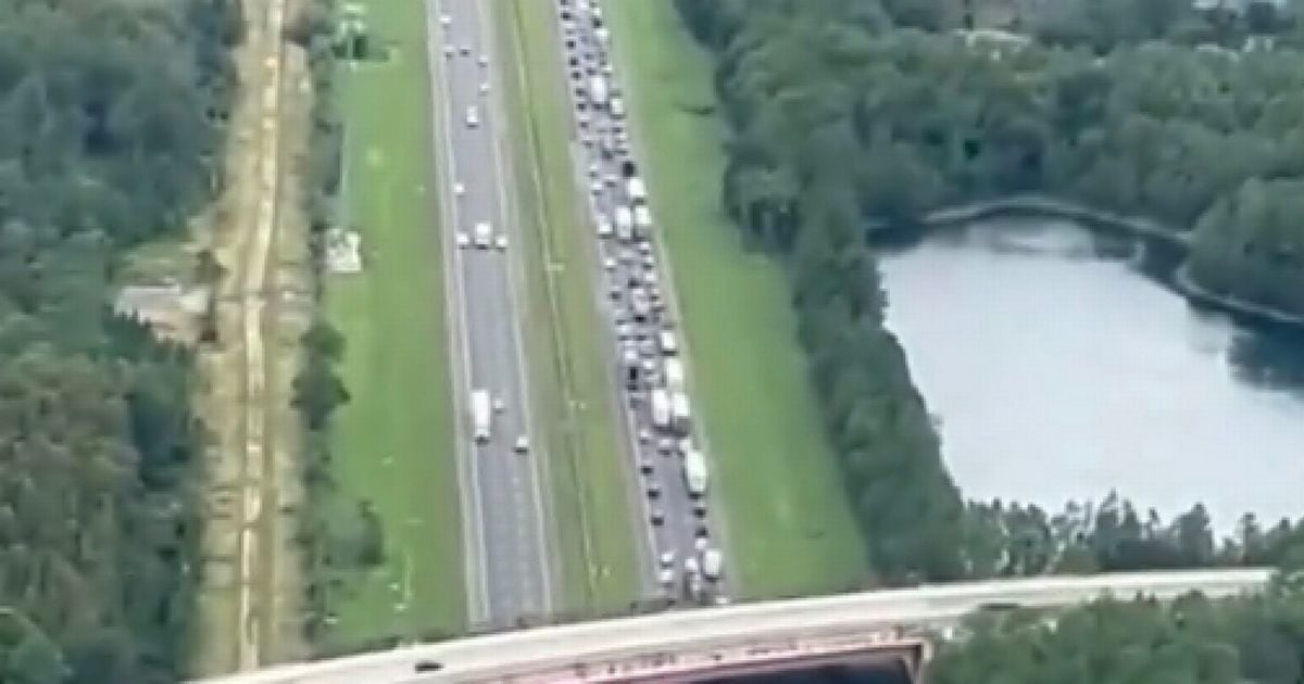 Hurricane Milton: Terrifying video reveals horror mass evacuations clogging US roads as people flee 250kph winds