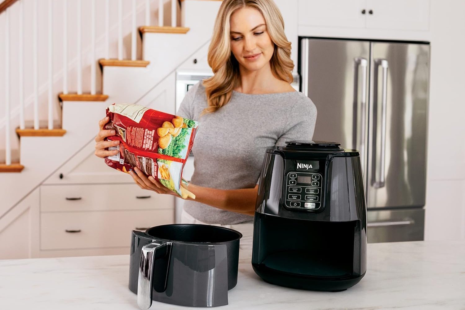 Bring Home the Ninja Air Fryer for 39% off This Prime Day and Make Dinner in a Flash