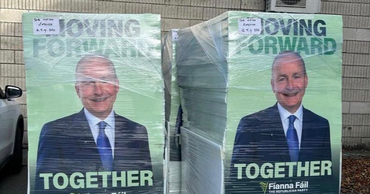 DUP laughs as Fianna Fail caught copying unionist's famous campaign slogan