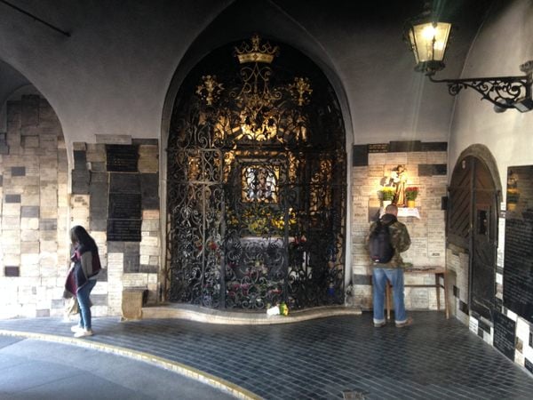 Kamenita Vrata (Our Lady of the Stone Gate) in Zagreb, Croatia