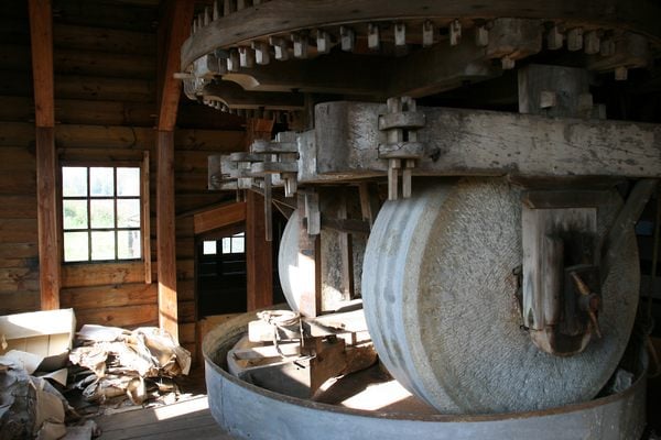 Papiermolen De Schoolmeester in Westzaan, Netherlands