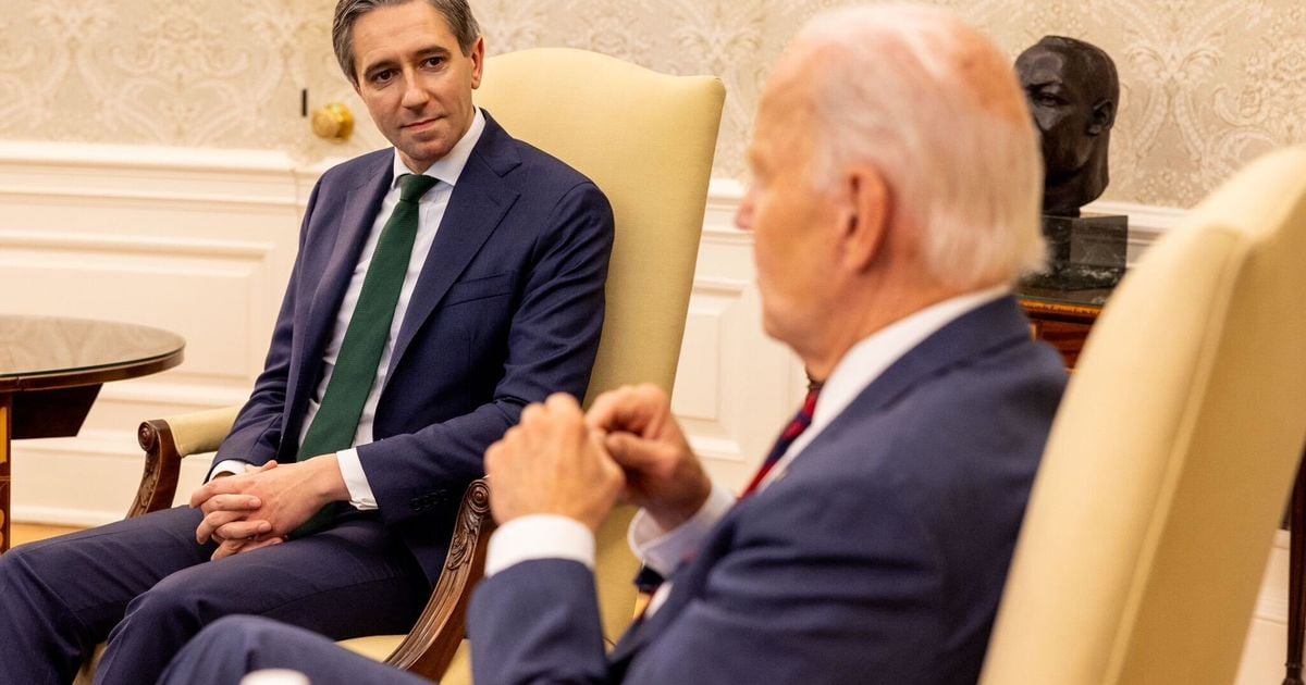 Taoiseach Simon Harris predicts Joe Biden will be a 'frequent visitor' to Ireland after presidency