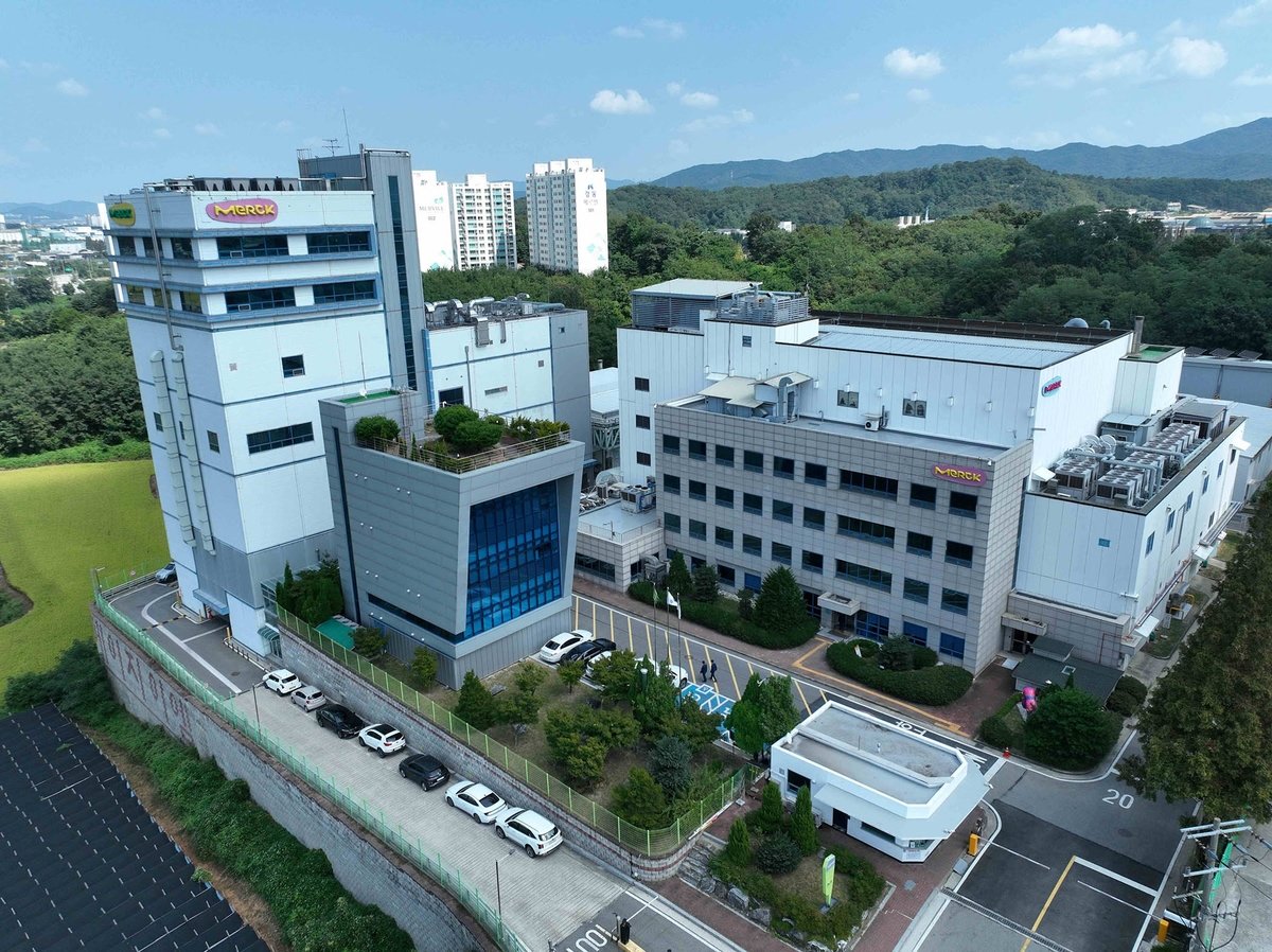 German chip materials firm Merck opens new R&D center in S. Korea