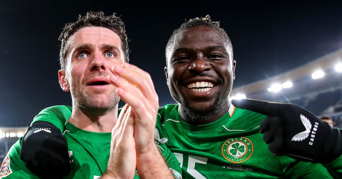 Ken Early: Robbie Brady gives Ireland fans another night to remember in Helsinki