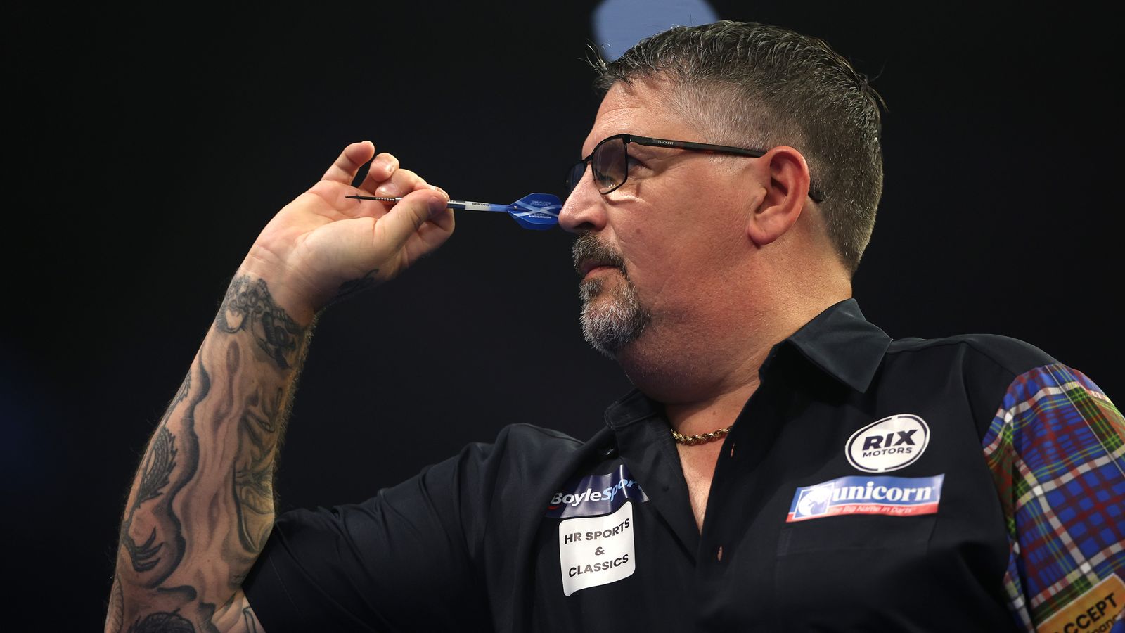 World Grand Prix: Gary Anderson stunned in last-16 defeat to Belgium's Mike De Decker