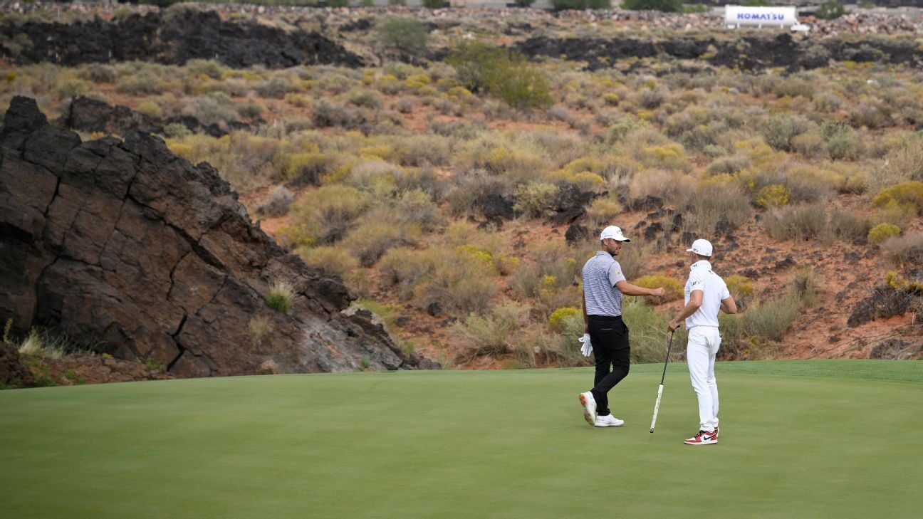 Adam Svensson leads PGA Tour's Black Desert Championship by 2