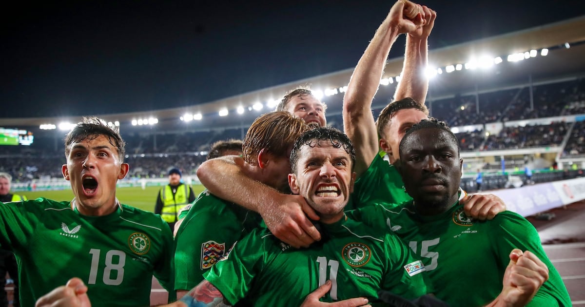 Robbie Brady rolls back the years as Ireland finally taste victory in Helsinki