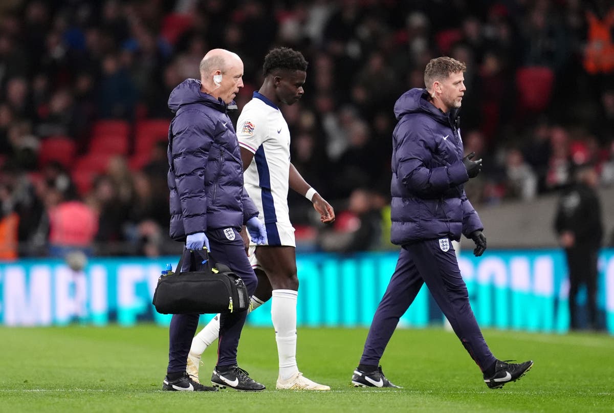 Lee Carsley provides Bukayo Saka injury update after Arsenal and England scare