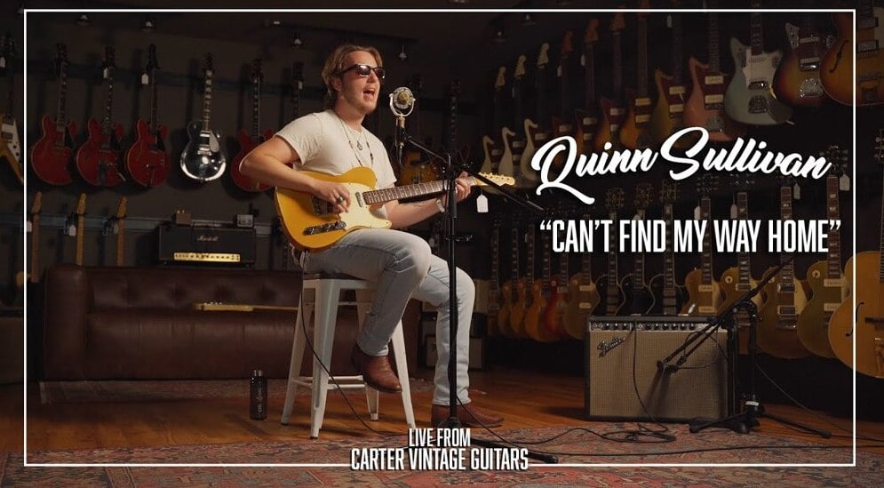 Quinn Sullivan @ Carter Vintage Guitars: