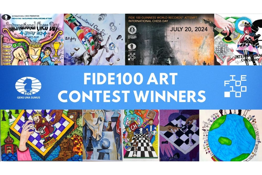 FIDE 100 Art Contest: Celebrating chess through creativity