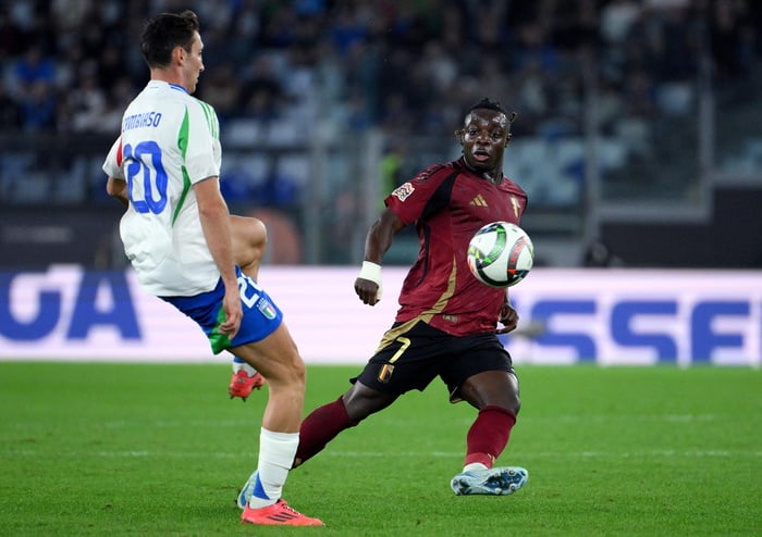 Nations League: Italy held to 2-2 draw by Belgium