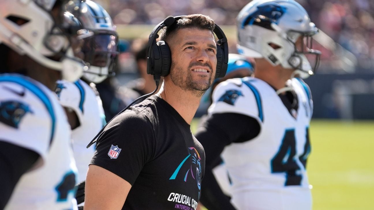 How coach Dave Canales is keeping 1-4 Panthers positive