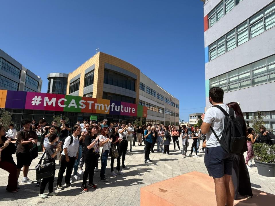 In protest event, MCAST students demand immediate resolution to educators' dispute