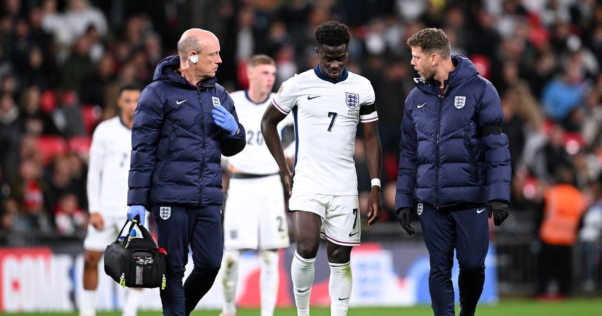 What Lee Carsley said about Bukayo Saka injury as Arsenal handed scare ahead of Liverpool match