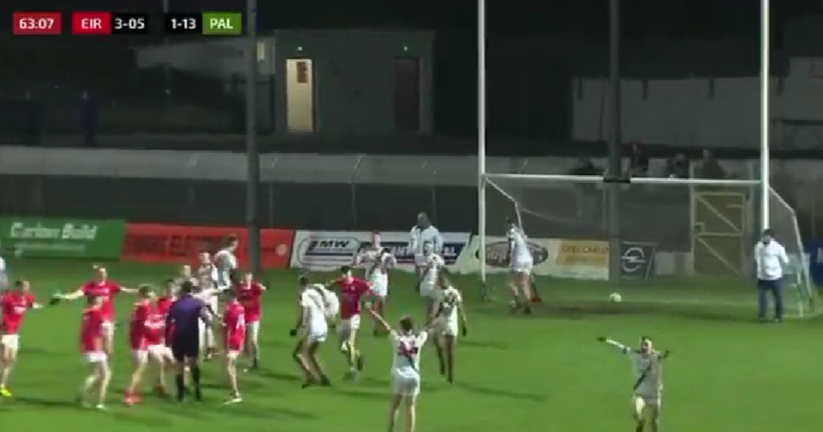 Minor GAA final ends in controversy as last-gasp winner disallowed by referee