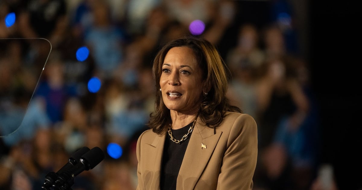 As her campaign flags, Kamala Harris must find a way of getting her message across