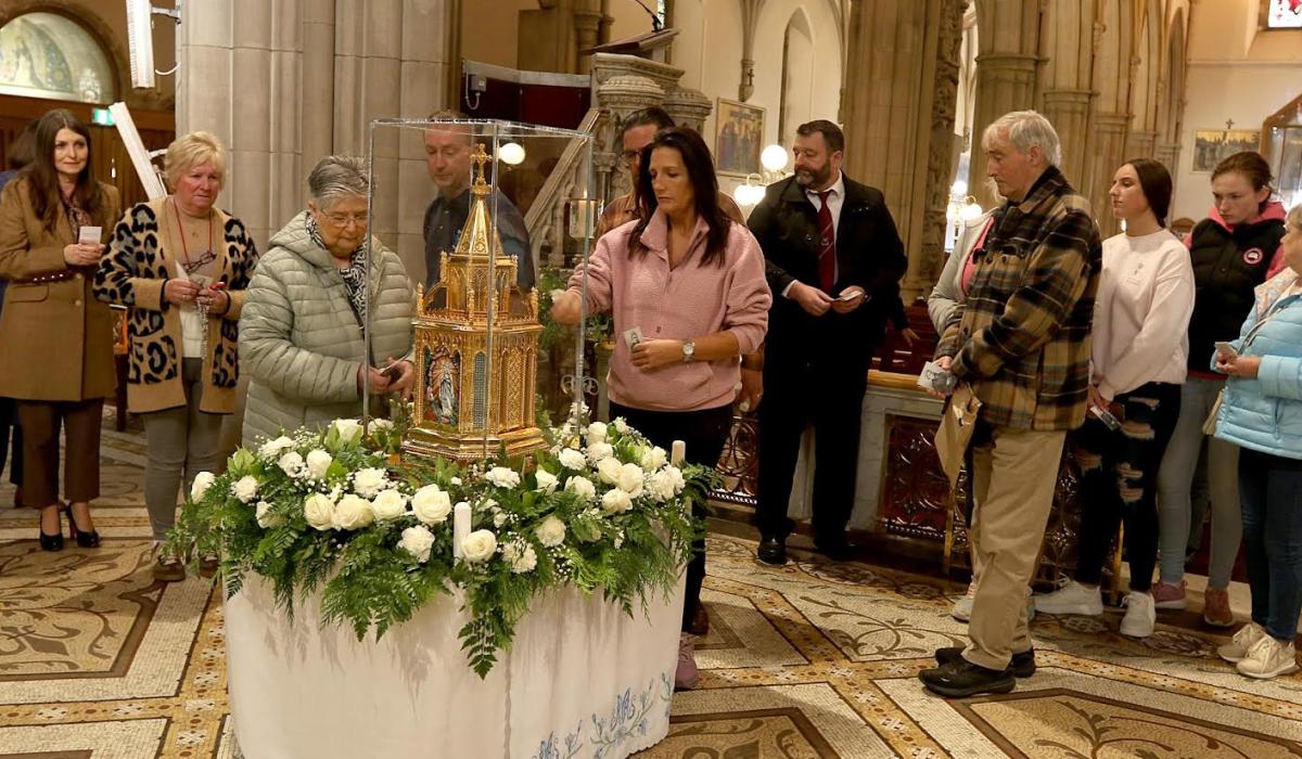 Relics of St Bernadette of Lourdes arrive at St Eunan's Cathedral