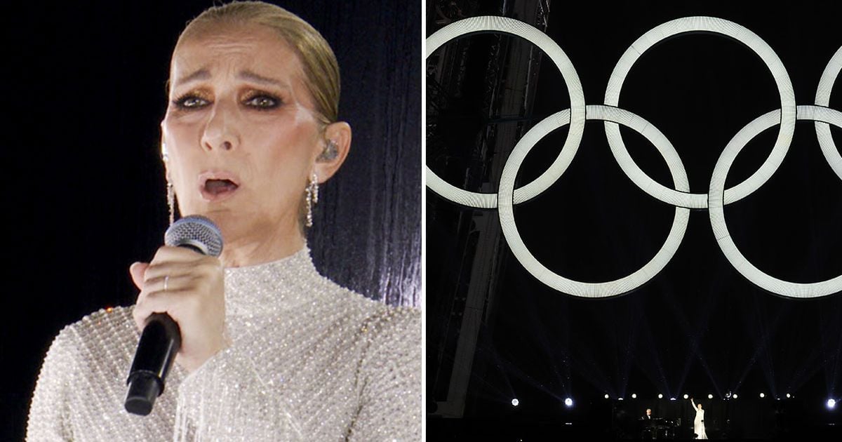 Celine Dion accused of faking Olympics performance as fans hit out