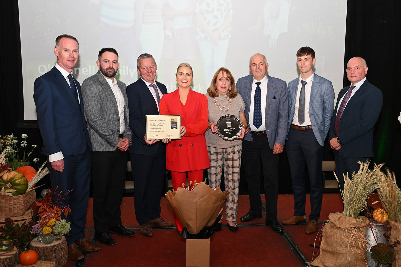 Cork dairy farmers honoured at the 2024 NDC and Kerrygold Quality Milk Awards