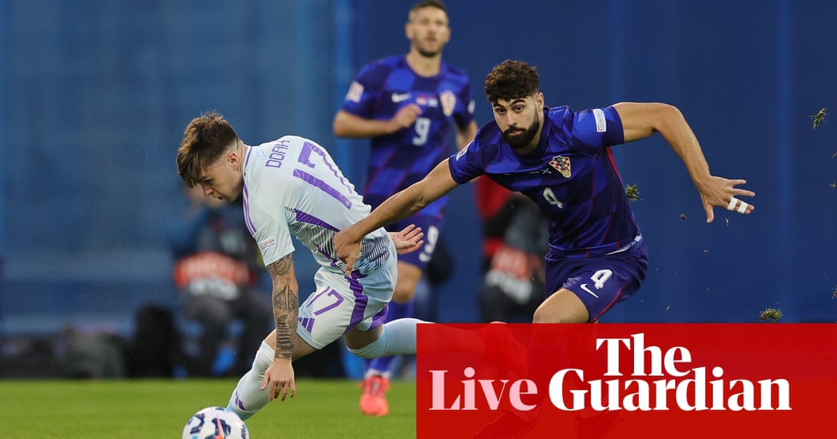 Croatia v Scotland: Nations League - live