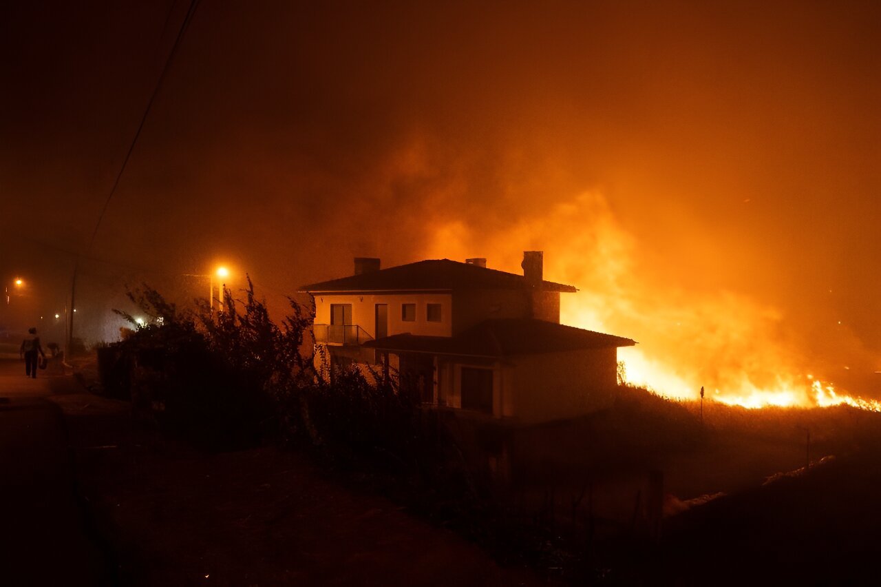 'Never seen this': Portuguese village battered by wildfire