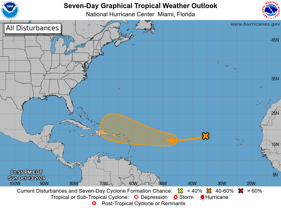 Atlantic 7-Day Graphical Tropical Weather Outlook