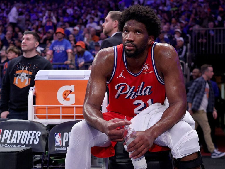 76ers to hold Embiid out for rest of preseason due to knee management