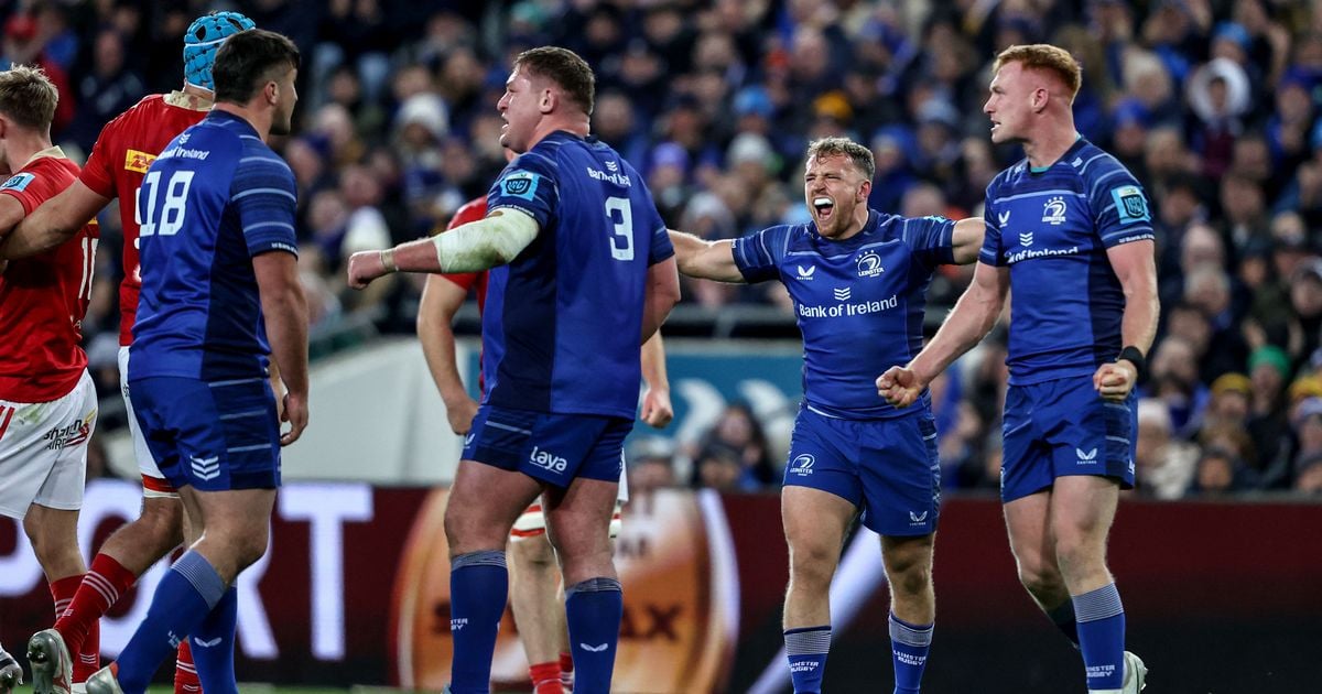 Leinster tore into Munster from kick-off to get their Croke Park support screaming