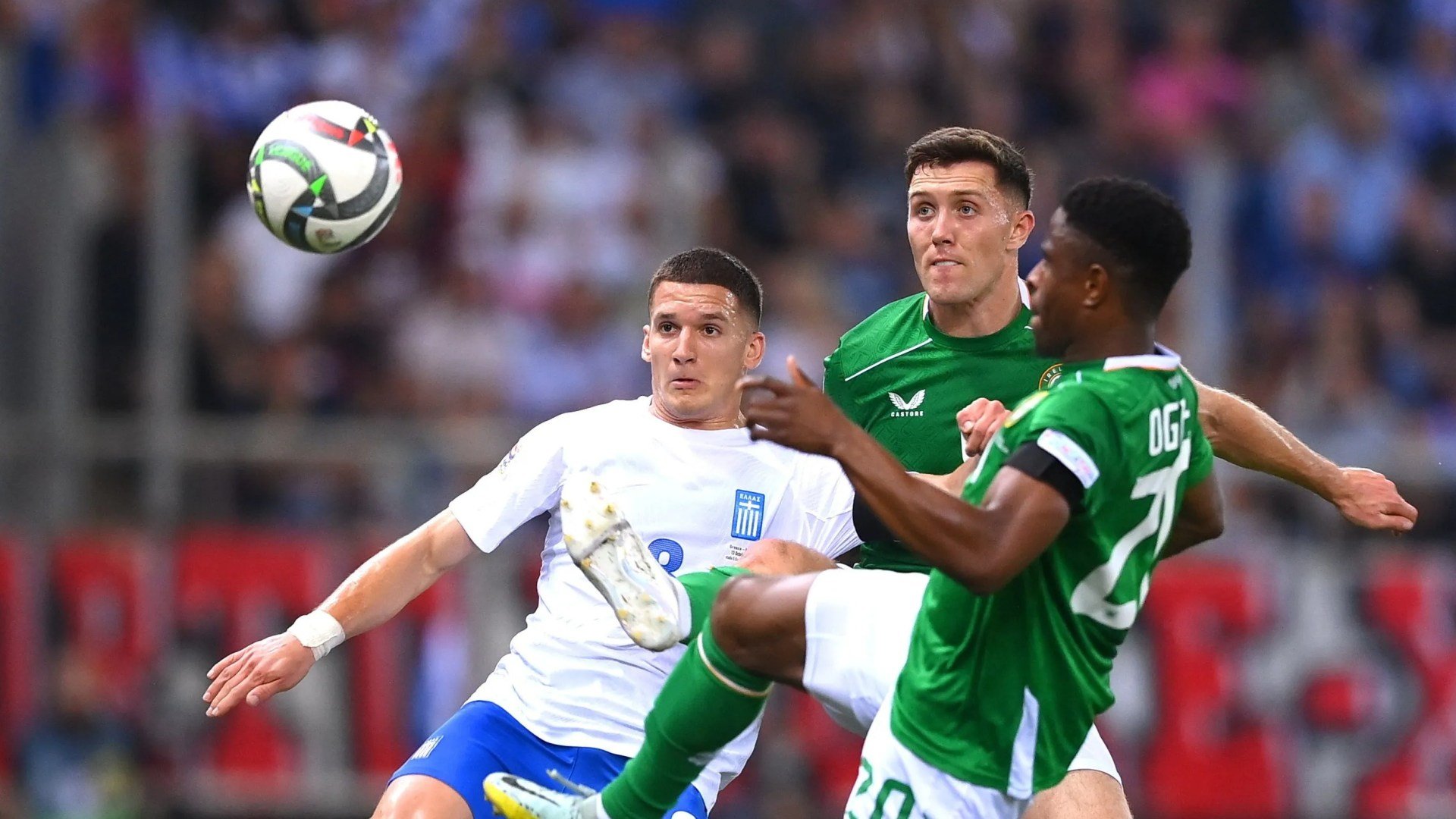 Eamon Dunphy zones in on 'fish out of water' Dara O'Shea after disappointing Nations League loss to Greece