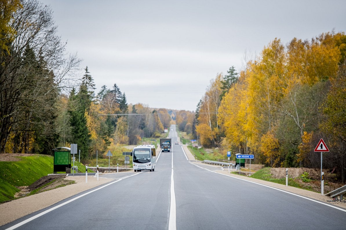 Drive slower, get farther as of Wednesday in Latvia