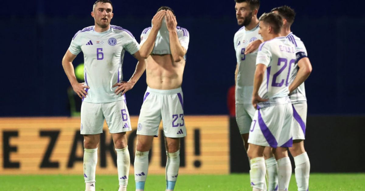 Che Adams denied last-gasp leveller by VAR as Scotland fall to defeat in Croatia