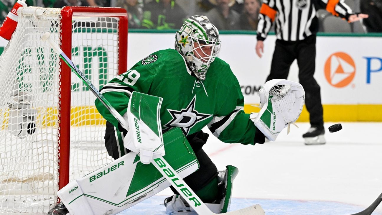 Stars sign goalie Jake Oettinger to 8-year, $66M extension