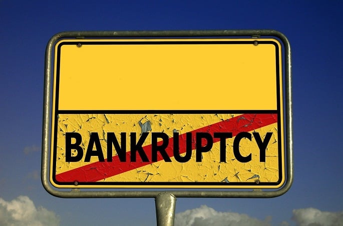 274 bankruptcies filed in September