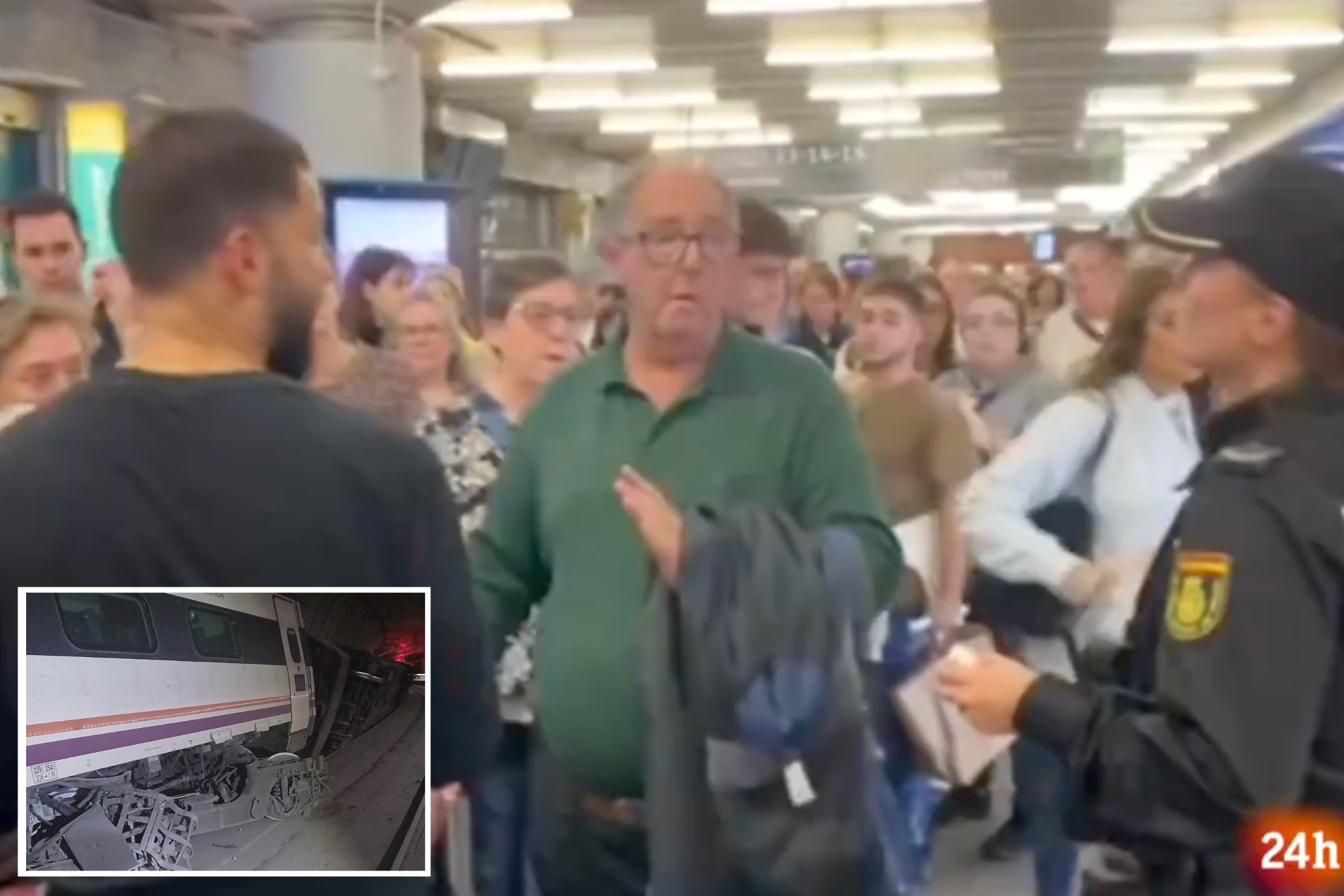 Travel chaos in Spain: Dozens of trains are cancelled after incident in Madrid