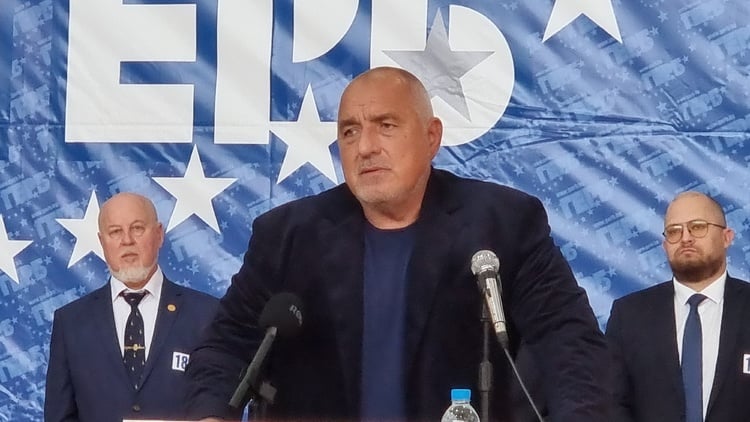 GERB Leader Borissov: No One Wants Government Except GERB-UDF