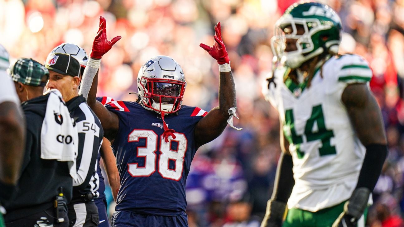 Jets lose 5th straight to lowly Patriots