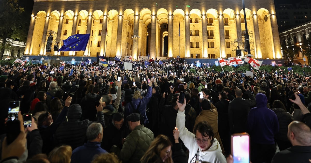 Ruling Georgian Dream party says elections were fair and EU membership is still main goal