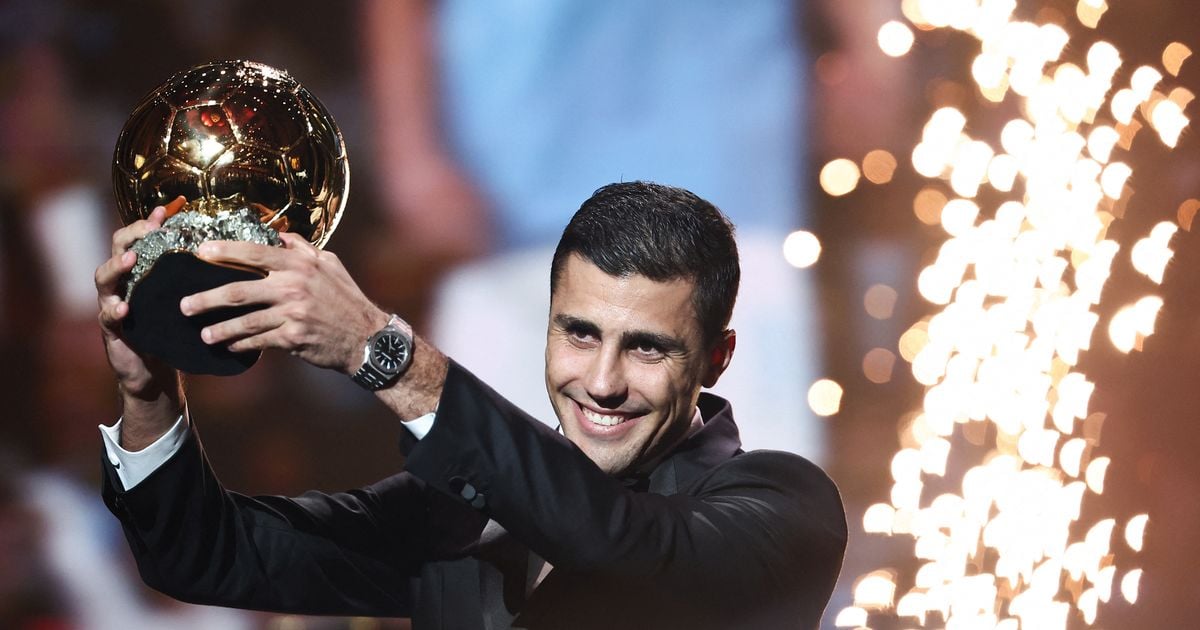 Rodri wins Ballon d'Or as Man City star ends 64-year wait amid Real Madrid boycott