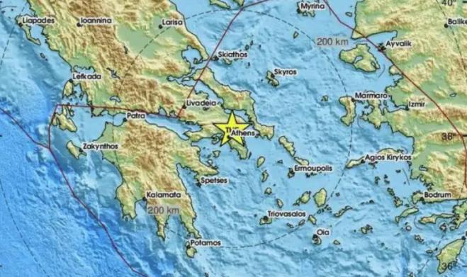 Small quake in Athens