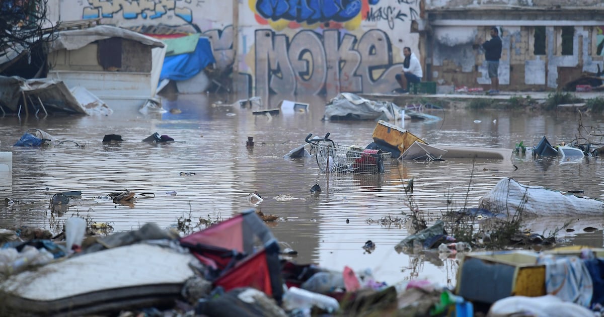 Flooding in Spain in pictures: Wrecked vehicles, deluged streets, mud-filled homes