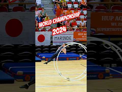 World Championships 2024 in Gymwheel Woman Straight Line Finals Cheyenne Rechsteiner