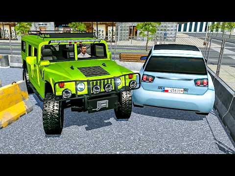 Epic SUV Parking Mastery: Hummer vs Range Rover in Insane Levels 127-130