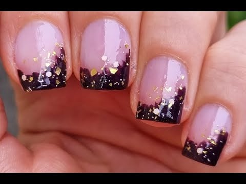 Autumn French Nails 2024 | No Tool Elegant Chocolate Brown Nail Art