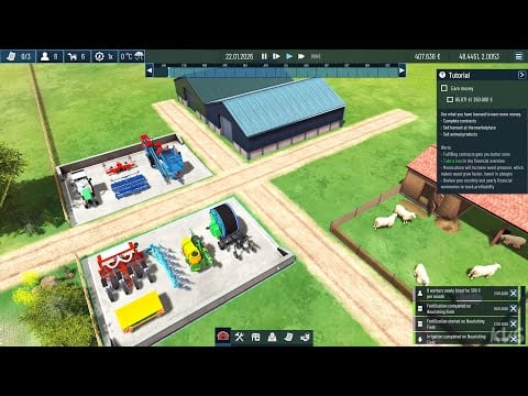 Global Farmer Gameplay (PC UHD) [4K60FPS]