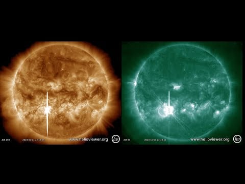 Major X7.1-Class Solar Flare and Earth-Directed CME - G1-G3 Geomagnetic Storm Watches For 4-5 Oct.