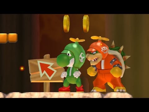 New Super Bowser and Yoshi Bros. Wii - 2 Player Co-Op - #18 (HD)