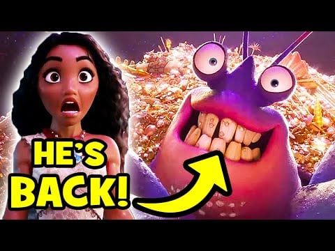 Disney Is Bringing Back TAMATOA For MOANA 2?!