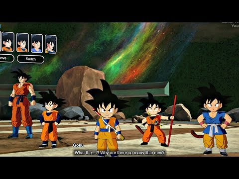 Goten Realizes He Shouldn&#39;t Be On This Team (Special Dialogue) Dragon Ball Sparking Zero