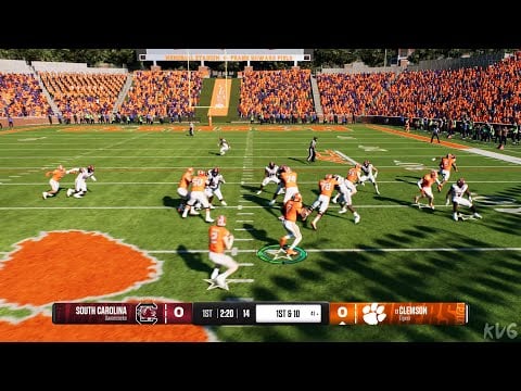 EA SPORTS College Football 25 - South Carolina Gamecocks vs Clemson Tigers - Gameplay (UHD) [4K]