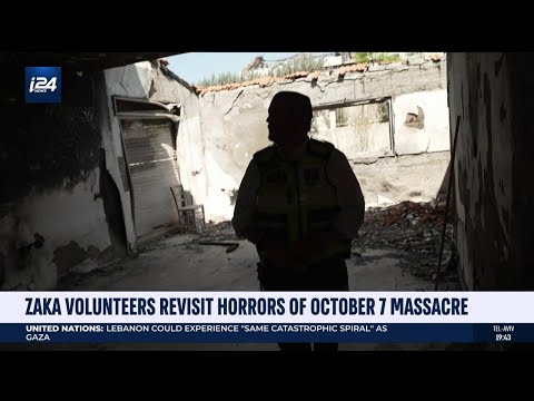 ZAKA Volunteers revisit horrors of October 7th massacre